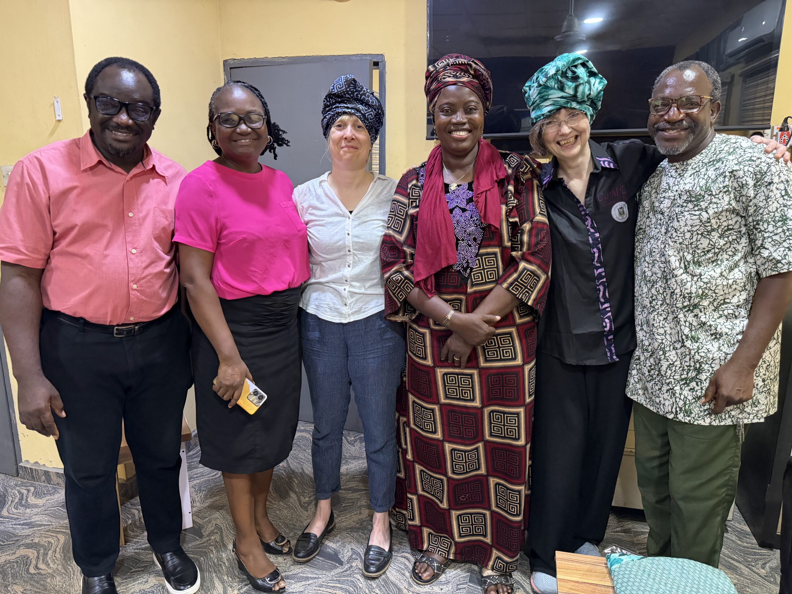 EEI staff meet partners at the University of Ibadan
